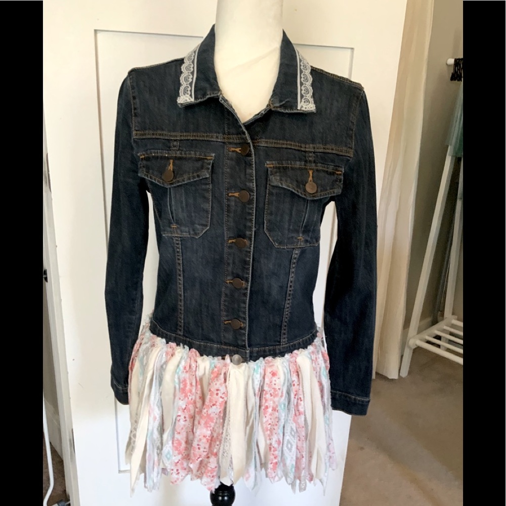 Upcycled Jean Jacket